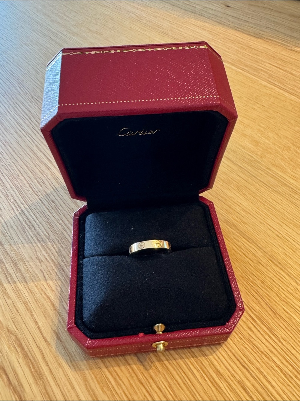 Cartier Rose Gold Love Ring Small Model